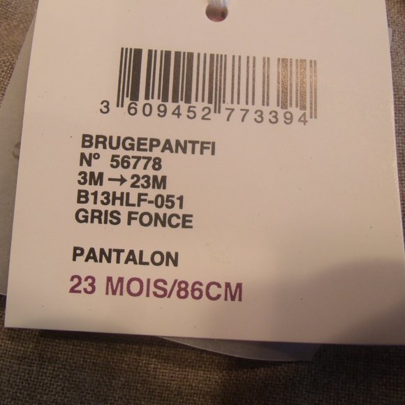 DP Am Bebe Baby Girls Jogger Style Pants - Picture 7 of 12